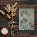 Recherche de dragon japonais vœux cartes Chinois
