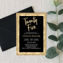 Recherche de vingt cinq invitations 25e