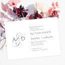 Recherche de fleurs 11x16 invitations Simple