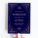 Recherche de navy blue rose gold mariages Géométrique