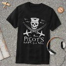 Recherche de pilote humour tshirts Aviateur
