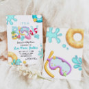 Recherche de boys pool party invitations Ananas