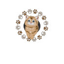 Recherche de pattes vœux cartes Félin