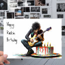 Recherche de musician anniversaire cartes Guitarist