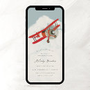 Recherche de aviation vintage invitations Nuages