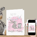 Recherche de amour lapin vœux cartes Mignon