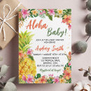 Recherche de summer baby shower invitations Aloha