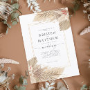 Recherche de palmier mariage invitations Bohème