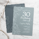 Recherche de blue floral anniversaire invitations Fête d'anniversaire