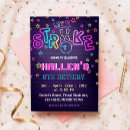 Recherche de strike invitations Fête de bowling