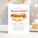 Recherche de hot dog invitations Moderne