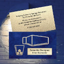 Recherche de bartender cartes visite Professionnel
