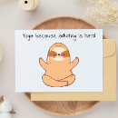 Recherche de dessin de yoga cartes postales Mignon