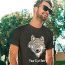 Recherche de loups gris tshirts Sauvage