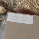 Recherche de boho chic étiquettes adresse retour Mariés