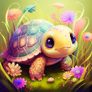 Recherche de tortue mignonne puzzles Dessin
