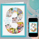 Recherche de bleu turquoise vœux cartes Pour enfants