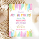 Recherche de peintures invitations Fête d'anniversaire d'art