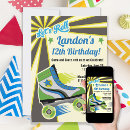Recherche de skate party invitations Rétro
