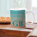 Recherche de rayures beiges tasses Monogramme