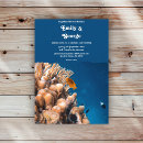 Recherche de de poissons mariage invitations Plage