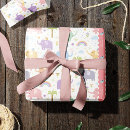 Recherche de motif pastel papier cadeau Jeune fille