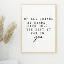 Recherche de gratitude posters Minimaliste