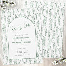Recherche de date invitations Élégant et moderne
