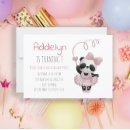 Recherche de panda bear invitations Mignon