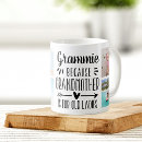 Recherche de gram tasses Nouvelle grand mère