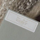 Recherche de modern étiquettes adresse retour Pour elle