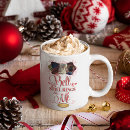 Recherche de cloche argentée tasses Noël