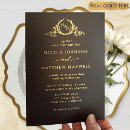 Recherche de premium invitations Feuille d'or