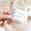 Recherche de bleu foncé cartes visite Simple