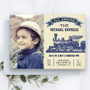Recherche de train vintage de vapeur invitations Mignon