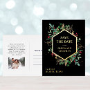 Recherche de vert et noir invitations Moderne