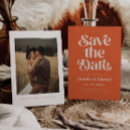 Recherche de burnt orange save the dates Boho enregistrer la date