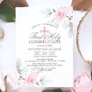 Recherche de girl petite communion invitations Élégante