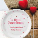Recherche de valentine assiettes Rouge