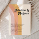 Recherche de vintage scroll invitations Mariés