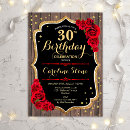 Recherche de rustic floral anniversaire invitations Élégant