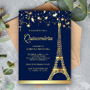 Recherche de quinceanera bleu marine invitations Quinceañera