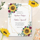Recherche de géométrique mariage invitations Aquarelle