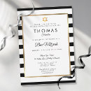 Recherche de bar bat mitzvah invitations Classique
