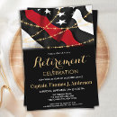 Recherche de retraite de sapeur pompier invitations Drapeau américain