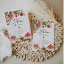 Recherche de fruité invitations Aquarelle