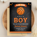 Recherche de slam dunk invitations Moderne