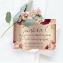 Recherche de floral wedding save the dates Rose