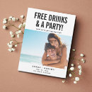Recherche de funny save the dates Free drinks