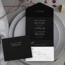 Recherche de black white mariage invitations Typography